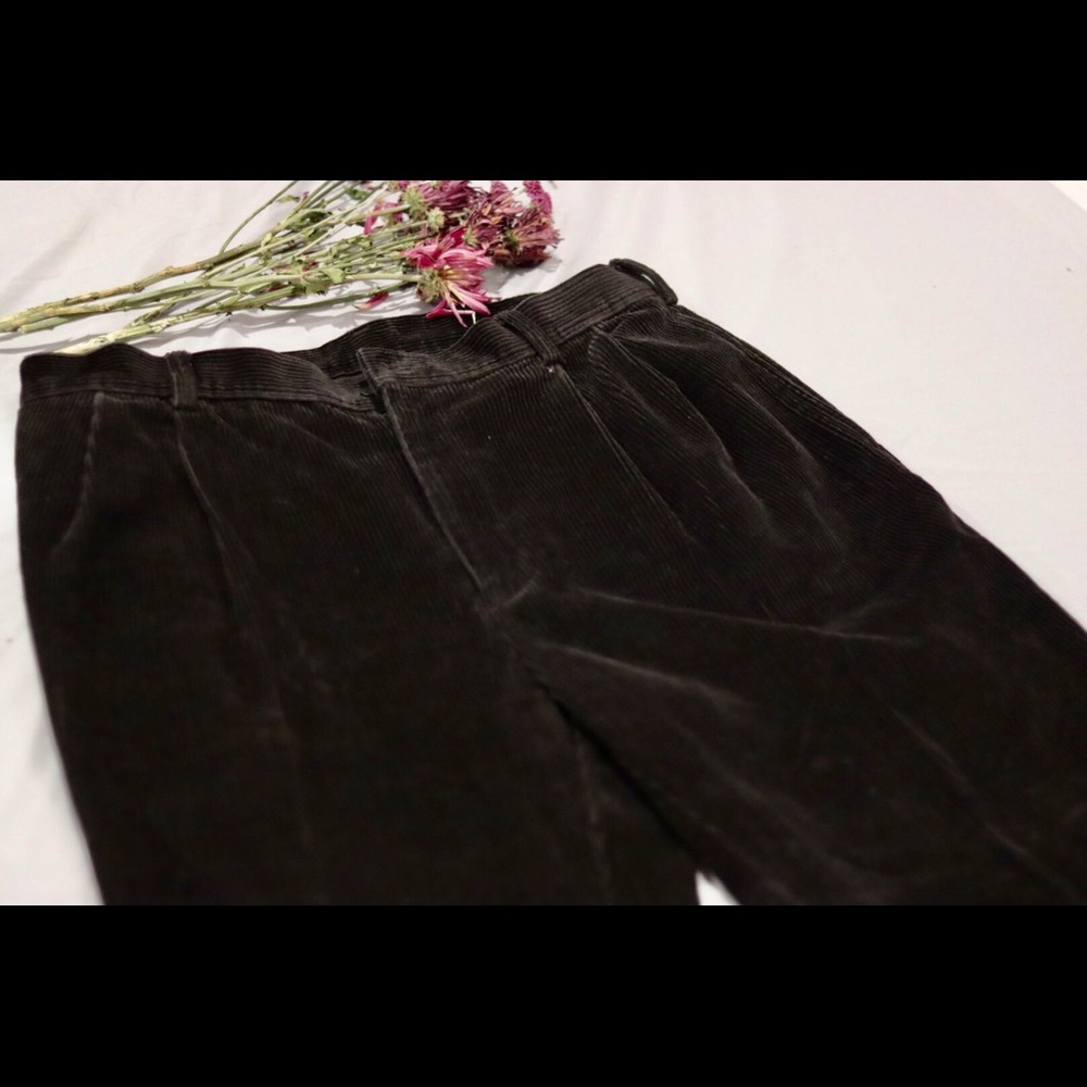 Black Corduroy Pants by Jos. A. Bank